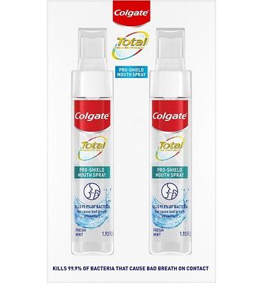 Purchase Colgate Total Mouth Spray, Mint Mouthwash Spray, 1 Ounce Bottles, 2 Pack at Amazon.com