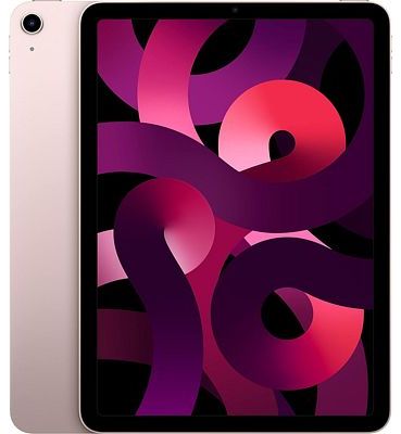 Purchase Apple iPad Air (5th Generation): with M1 chip, 64GB, Wi-Fi 6, 12MP front/12MP Back Camera, Touch ID, All-Day Battery Life - Pink at Amazon.com