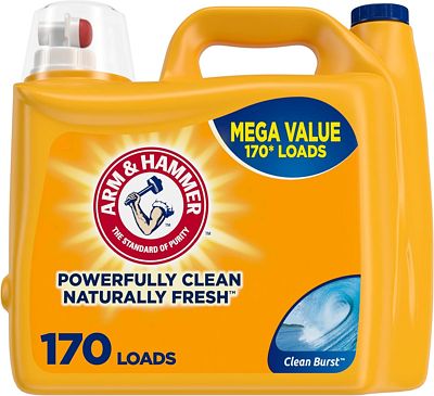 Purchase Arm & Hammer Clean Burst, 170 Loads Liquid Laundry Detergent, 170 Fl oz at Amazon.com