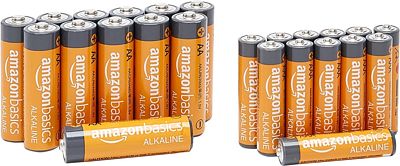 Purchase Amazon Basics AA & AAA Batteries - 24 High-Performance Value Pack at Amazon.com