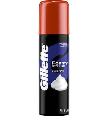 Purchase Gillette Foamy Regular Shaving Foam, 2 oz at Amazon.com