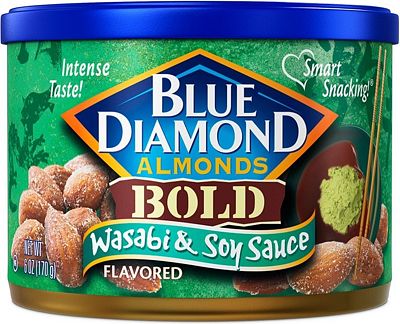 Purchase Blue Diamond Almonds, Bold Wasabi & Soy Sauce, 6 Oz at Amazon.com