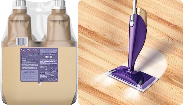Purchase Swiffer Wetjet Wood Floor Cleaner Solution Refill, 42.2 Fl Oz (Pack of 2) on Amazon.com