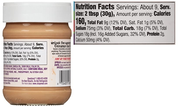 Purchase Cinnamon Toast Crunch Creamy Cinnamon Spread, 10 Ounce on Amazon.com