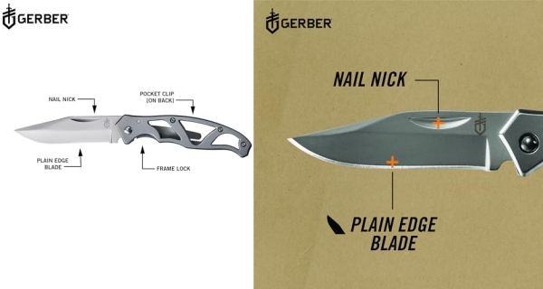 Purchase Gerber Gear 22-48485 Paraframe Mini Pocket Knife, 2.2 Inch Fine Edge Blade, Stainless Steel on Amazon.com