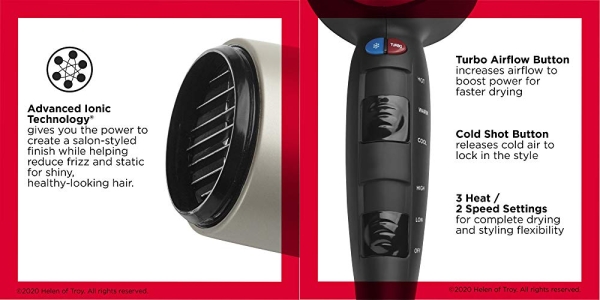 Purchase Revlon 1875W Volumizing Turbo Hair Dryer on Amazon.com