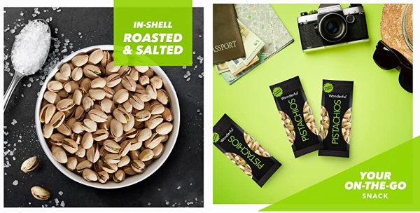 Purchase Wonderful Pistachios, Roasted and Salted, 1.5 Ounce (Pack of 24) on Amazon.com