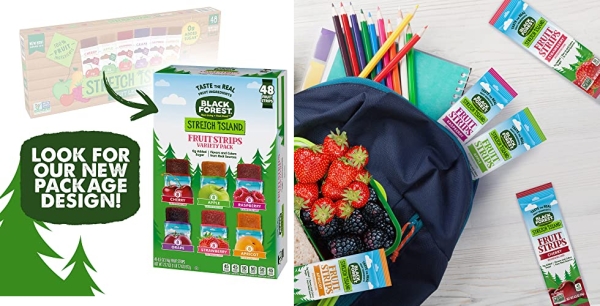 Purchase Black Forest Stretch Island Fruit Strips Variety Pack - Cherry, Apple, Strawberry, Apricot, Grape, Raspberry (Pack of 48) on Amazon.com