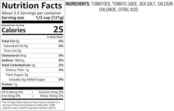 Purchase Amazon Brand - Happy Belly Diced Tomatoes in Tomato Juice, 14.5 Ounce on Amazon.com