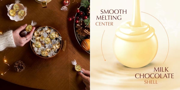 Purchase Lindt LINDOR White Chocolate Truffles, White Chocolate Candy with Smooth, Melting Truffle Center, Great for gift giving, 25.4 oz., 60 Count on Amazon.com