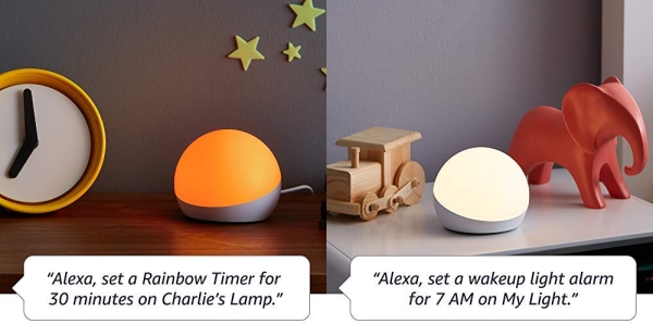 Purchase Echo Glow - Multicolor smart lamp for kids, a Certified for Humans Device Requires compatible Alexa device on Amazon.com