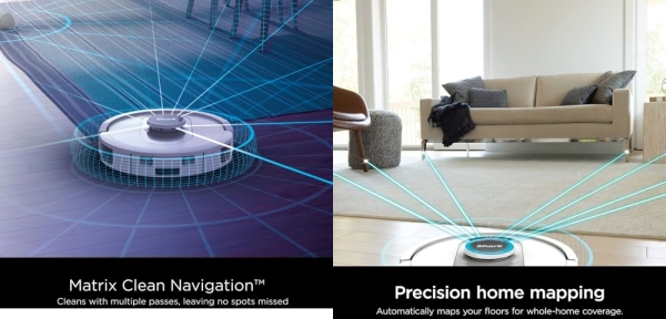 Purchase Shark AI Ultra Voice Control Robot Vacuum with Matrix Clean Navigation, Home Mapping, Homes with Pets (Silver/Black) on Amazon.com