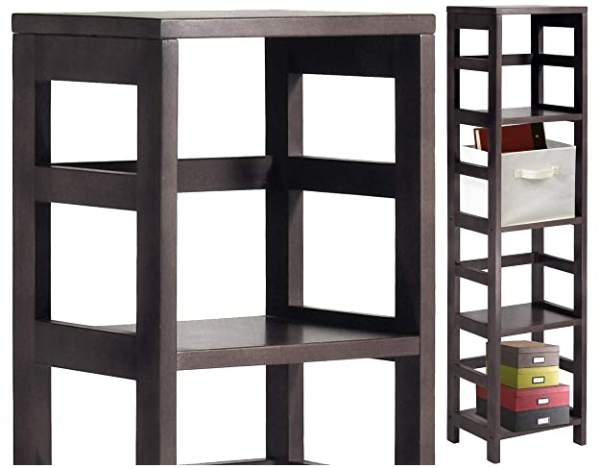 Purchase Winsome Wood Leo Model Name Shelving, Small, Espresso on Amazon.com