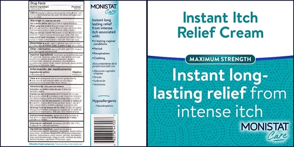 Purchase Monistat Care Instant Itch Relief Cream-Max Strength, Cools & Soothes, White, 1 Oz on Amazon.com
