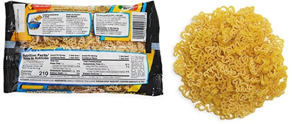 Purchase La Moderna Kids Dinosaur Pasta, Noodles, Durum Wheat, Protein, Fiber, Vitamins, 7 Oz on Amazon.com