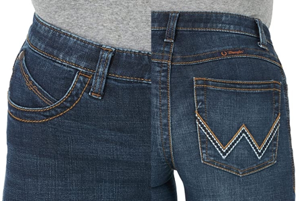Purchase Wrangler Women's Willow Mid Rise Performance Waist Boot Cut Ultimate Riding Jean on Amazon.com
