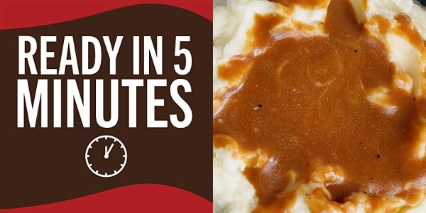 Purchase McCormick 30% Less Sodium Brown Gravy Mix, 0.87 oz on Amazon.com