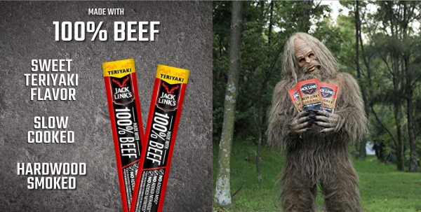 Purchase Jack Link's Beef Sticks, Teriyaki, 0.92 Ounce (20 Count) on Amazon.com