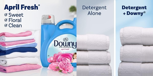 Purchase Downy Fabric Softener, April Fresh, 140 fl oz on Amazon.com