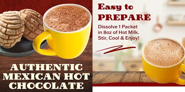 Purchase Abuelita Mexican Style Instant Hot Chocolate Drink Mix, 1 Ounce (Pack of 8) on Amazon.com
