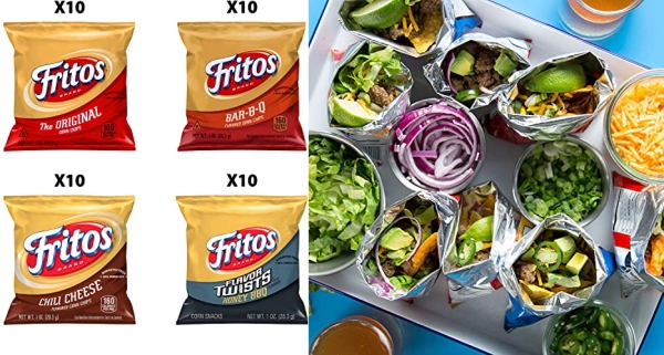 Purchase Fritos Corn Chips Variety Pack, 40 Count on Amazon.com