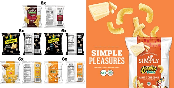 Purchase Simply & Smartfood Delights Variety Pack, 36 Count on Amazon.com