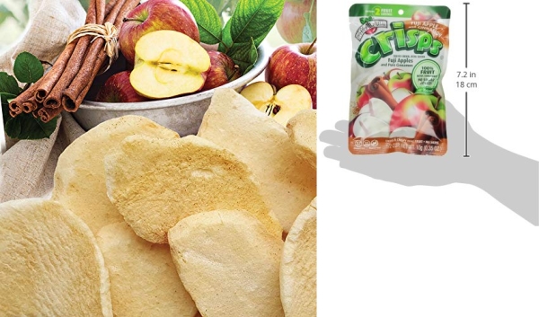 Purchase Brothers-ALL-Natural Fruit Crisps, Fuji Apple & Cinnamon, 0.35 Ounce (Pack of 24) on Amazon.com