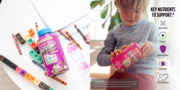 Purchase Flintstones Children's Complete Multivitamin Gummies, 180 Count on Amazon.com