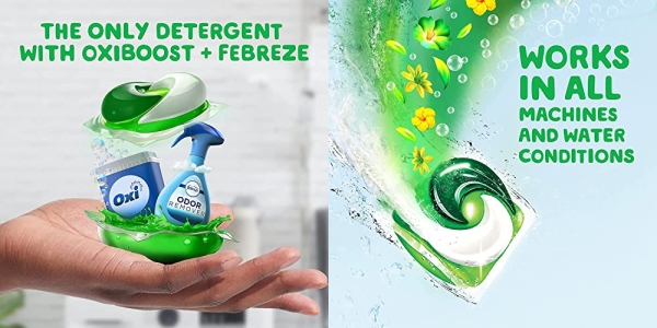 Purchase Gain flings! Liquid Laundry Detergent Pacs, Original, 81 Count on Amazon.com