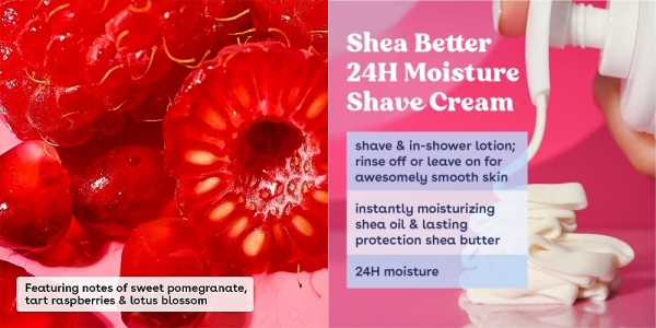 Purchase eos Ultra Moisturizing Shave Cream - Pomegranate Raspberry, 24 Hour Moisture, 7 fl oz. on Amazon.com