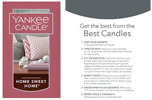 Purchase Yankee Candle Large Jar Candle Home Sweet Home on Amazon.com