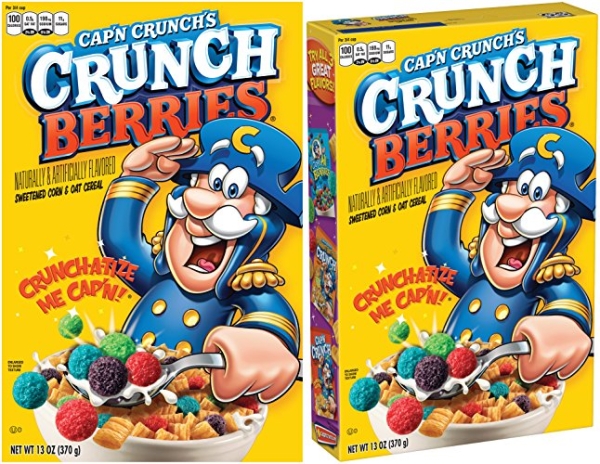 Purchase Cap'N Crunch Cereal, Crunch Berries, 13oz Boxes, 4 Count on Amazon.com