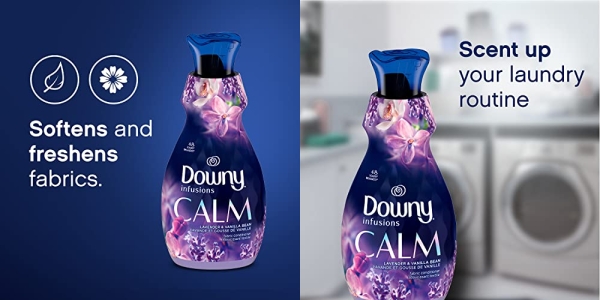 Purchase Downy Infusions Liquid Fabric Softener Lavender & Vanilla Bean, 56 Oz Bottles, 166 Loads Total (Pack of 2) on Amazon.com