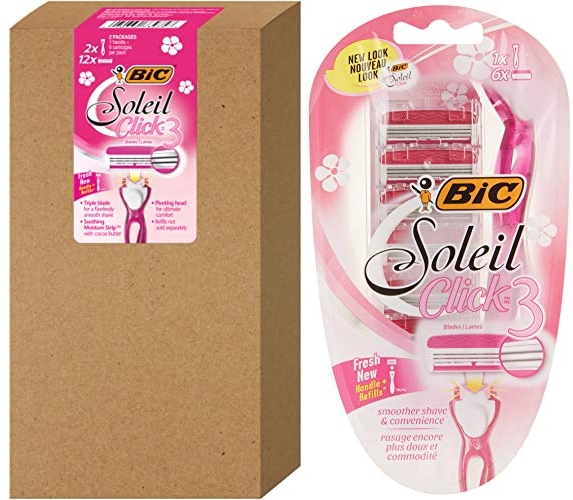 Purchase BIC Simply Soleil Clic Womens Razor, 12 Count on Amazon.com