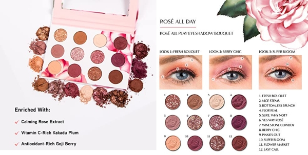 Purchase Physicians Formula Rose All Play Eyeshadow Bouquet Palette, Rose, 0.48 Ounce, Pink on Amazon.com