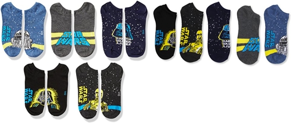 Purchase Star Wars Men's 5 Pack No Show Socks on Amazon.com