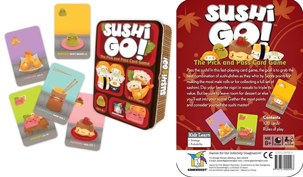 Purchase Sushi Go! - The Pick and Pass Card Game on Amazon.com