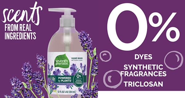 Purchase Seventh Generation Hand Wash Soap, Lavender Flower & Mint, 12 Fl Oz, (Pack of 8) on Amazon.com