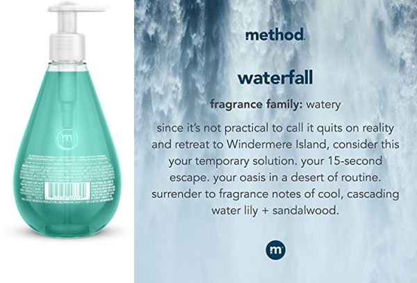Purchase Method Gel Hand Soap, Waterfall, 12 Fl Oz (Pack of 6) on Amazon.com