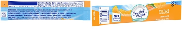 Purchase Crystal Light Citrus Energy Drink Mix with Caffeine (10 On-the-Go Packets) on Amazon.com