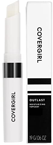 Purchase COVERGIRL Outlast All-Day Moisturizing Lip Color, 1 Tube (.06 oz), Clear Top Coat Color, Moisturizing Lipstick, Long Lasting on Amazon.com