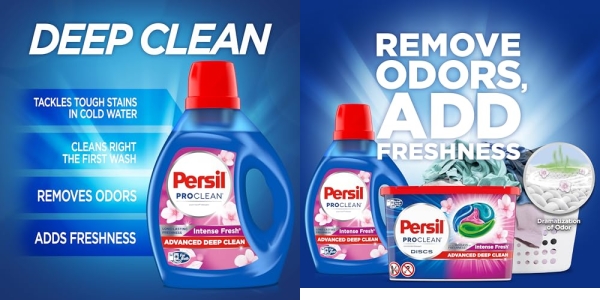 Purchase Persil ProClean Power-Liquid Laundry Detergent, Intense Fresh, 100 Fluid Ounces, 64 Loads on Amazon.com