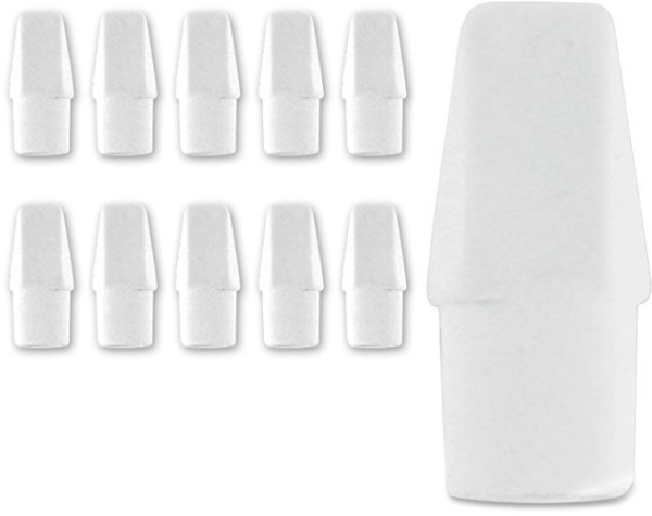 Purchase Pentel Hi-Polymer White Cap Erasers 10 Pack on Amazon.com