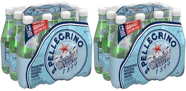 Purchase S.Pellegrino Sparkling Natural Mineral Water, 16.9 fl oz. Plastic Bottles (12 Count) on Amazon.com