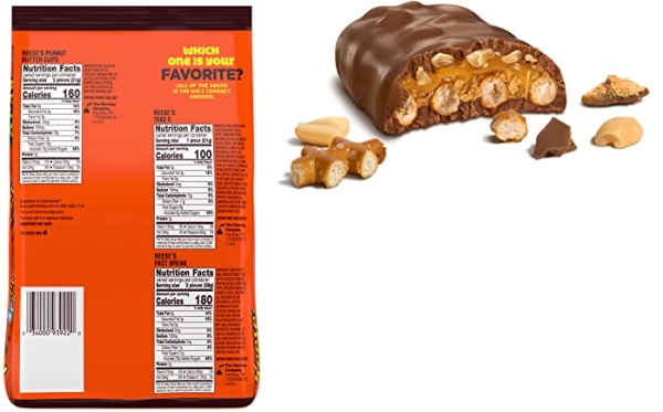 Purchase REESE'S Chocolate Peanut Butter Assortment Snack Size Halloween Candy, Individually Wrapped, 32.06 oz Bulk Party Pack on Amazon.com