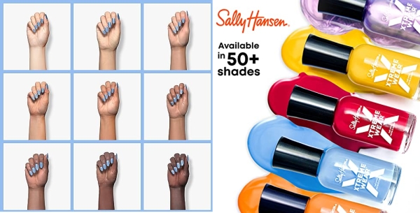 Purchase Sally Hansen Hard as Nails Xtreme Wear, Babe Blue, 0.4 Fluid Ounce on Amazon.com
