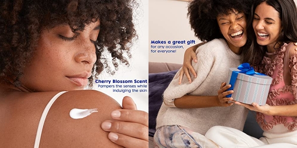 Purchase NIVEA Fresh Bloom Gift Box, NIVEA Lotion and NIVEA Body Souffle, Cherry Blossom and Jojoba Oil, 2 Piece Skin Care Gift Set on Amazon.com