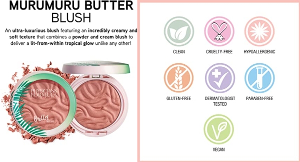 Purchase Physicians Formula Murumuru Butter Blush, Saucy Mauve, 0.24 Ounce on Amazon.com