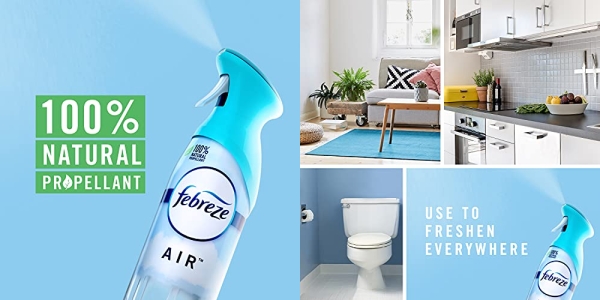 Purchase Febreze Air Freshener Spray, Linen & Sky, Odor Eliminator for Strong Odors, 8.8 Oz (2 Count) Multicolor on Amazon.com