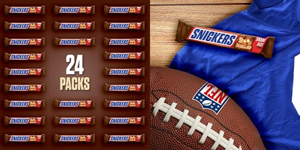 Purchase SNICKERS Sharing Size Chocolate Candy Bars 3.29-Ounce Bar 24-Count Box on Amazon.com